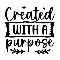 Created with a purpose svg