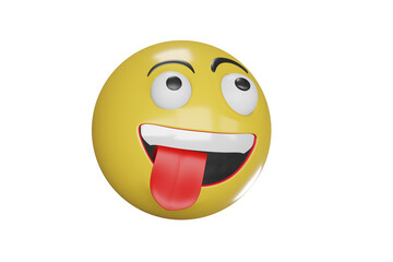 Fototapeta premium Emoji Icon Isolated png