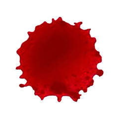 Fototapeta na wymiar Red stain blot paint wine blood. Vector illustration
