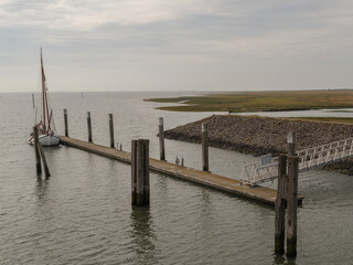 Fototapeta premium Die Insel Spiekeroog in der Nordsee