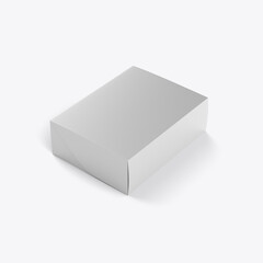 Fototapeta premium Kraft Box Mockup. 3D render