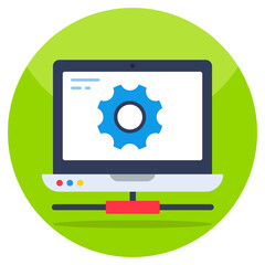 Perfect design icon of system setting