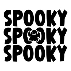 Spooky Retro svg
