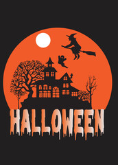 This is Halloween Design, Color changeable and printable