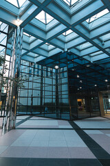 interior of a modern building