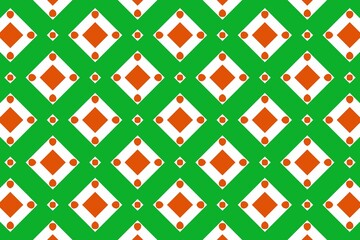 Geometric pattern in the colors of the national flag of Niger. The colors of Niger.