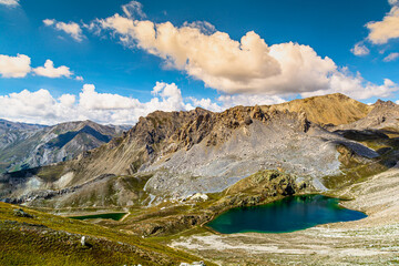 Obraz premium Alta Valle Maira - Cuneo - Acceglio: il tour dei sette passi partendo da Prato Ciarliero