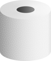 Paper toilet roll tissue icon