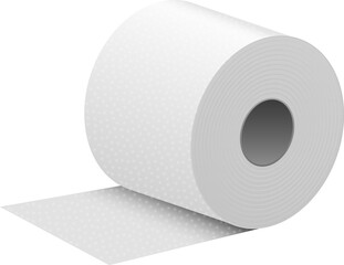 Paper toilet roll tissue icon