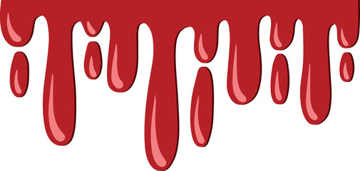 Blood Wound Splash Illustration
