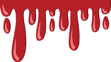 Blood Wound Splash Illustration
