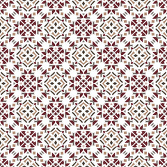 Fototapeta premium Geometric pattern. Seamless vector background. Ethnic graphic design.