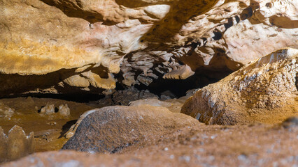 Katale Khor Cave located in zanjan province, Iran