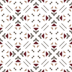 Geometric pattern. Seamless vector background. Ethnic graphic design.