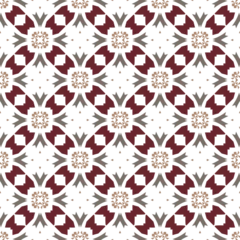 Keuken spatwand met foto Geometric pattern. Seamless vector background. Ethnic graphic design. © Yuliya