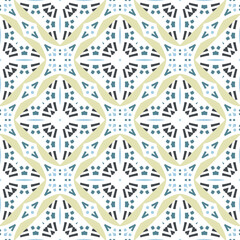 Geometric pattern. Seamless vector background. Ethnic graphic design.