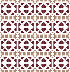 Geometric pattern. Seamless vector background. Ethnic graphic design.