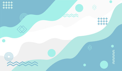 Blue background vector design with irregular shape. Backgrounds for banners, brochures, flyers, promotions, advertisements and business cards