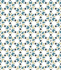 Fototapeta premium Geometric pattern. Seamless vector background. Ethnic graphic design.