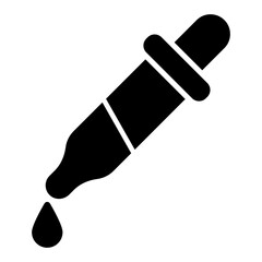 A unique design icon of dropper