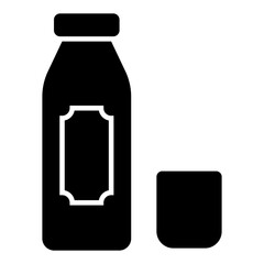 Perfect design icon of syrup bottle