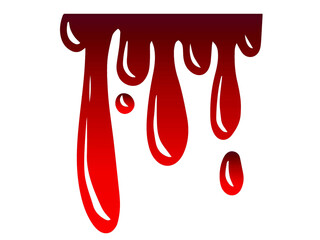 Blood Wound Splash Illustration
