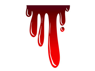 Blood Wound Splash Illustration
