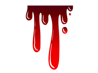 Blood Wound Splash Illustration
