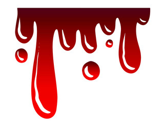 Blood Wound Splash Illustration
