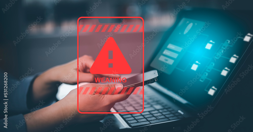 Poster security password login online concept hands typing and entering username and password of social med