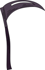 reeper scythe halloween celebration cartoon art