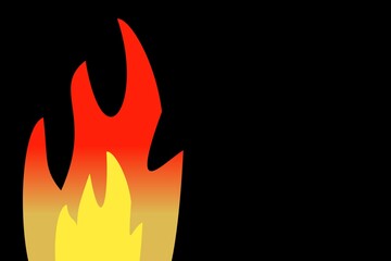 fire and flames