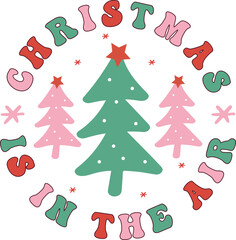 Christmas is in the air sublimation 