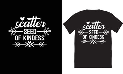 Typography t-shirt design Template