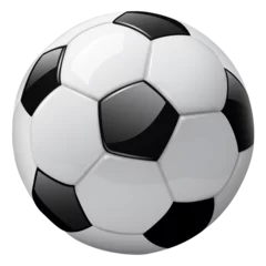 Fotobehang soccer ball 3D isolated © Cobalt