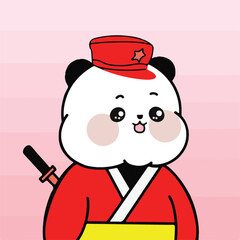 Beautiful and cute bear. Beautiful Panda