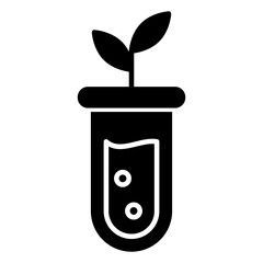 Modern design icon of botanical science 
