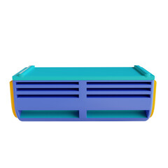 3d illustration air conditioning