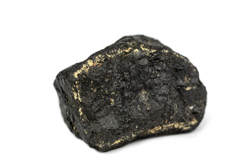 a lump of single black coal