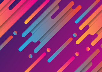 Colorful and elegant geometric background design