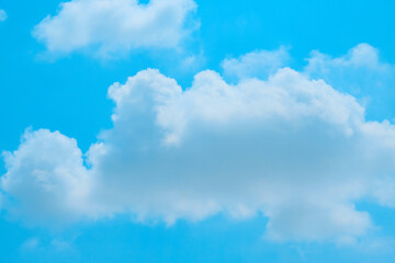 blue sky with clouds