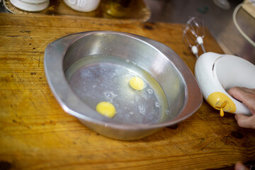 egg and flour
