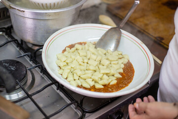 gnocchi al ragu