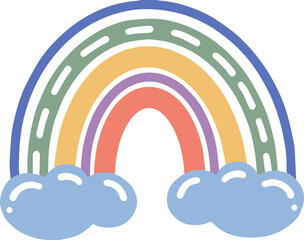 Rainbow Illustration
