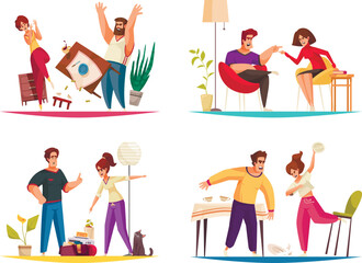 People Conflict Design Concept