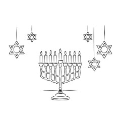 It's a beautiful Chanukah  picture.