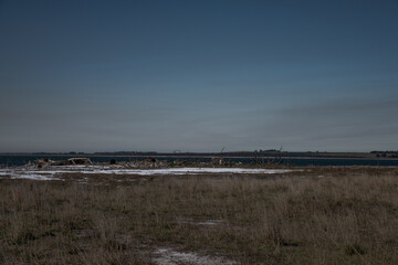 Lake Epecuen, salt recovery, Province of Buenos Aires, Argentina.