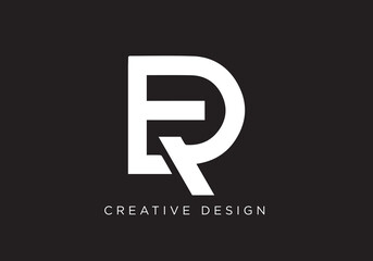 Letter ER Logo Design , ER Icon