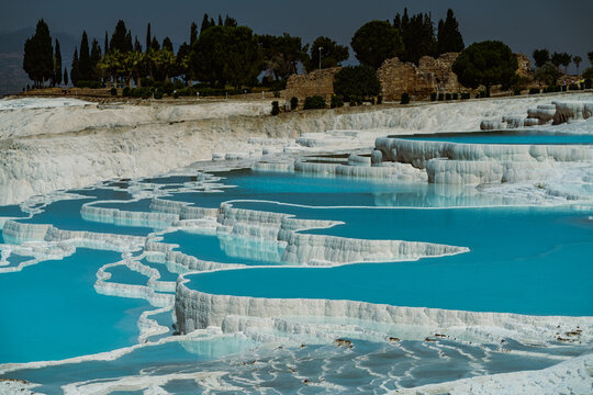 The enchanting pools of Pamukkale in Turkey