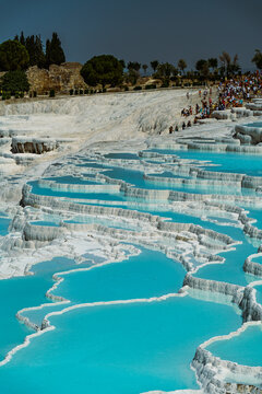 The enchanting pools of Pamukkale in Turkey